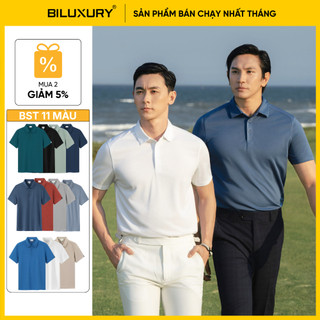 Combo 2 Áo Polo Nam AIRCOOL POLO Thời Trang Nam Biluxury 8APCB428 Thoáng Mát Thấm Hút Mồ Hôi