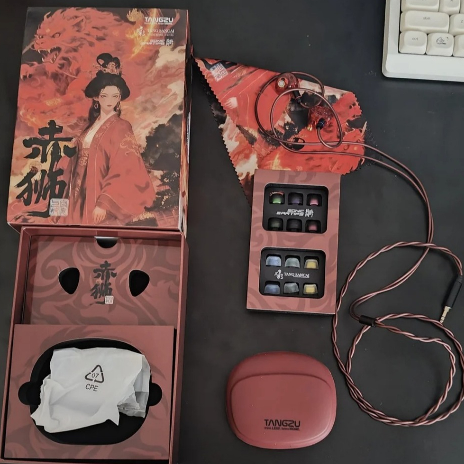 [NC] Tai Nghe In Ear TANGZU WANER SG 2 | Red Lion Edition | NGHE TẠP | Có Mic | BigBuy360 - bigbuy360.vn