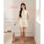 Bộ Mặc Nhà Remy Loirechic FDMN260378 Dáng Cổ Chữ V Khuy Cài