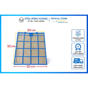 Lưới lọc bụi máy lạnh Pa.Na cho dòng máy 1hp, 1.5hp lọc sạch mọi bụi bẩn