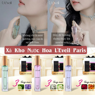 Nước hoa cao cấp Unisex L'Eveil Paris 15ml - Hương thơm cao cấp quyến rũ Lưu hương 8 tiếng