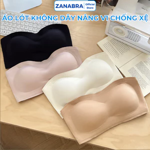 Áo Lót Nữ, Áo Bra Nữ ZANA BRA Áo Không Dây Nâng Vòng 1 Không Gọng Có Mút Đệm Gom Quả Chống Xệ AG86