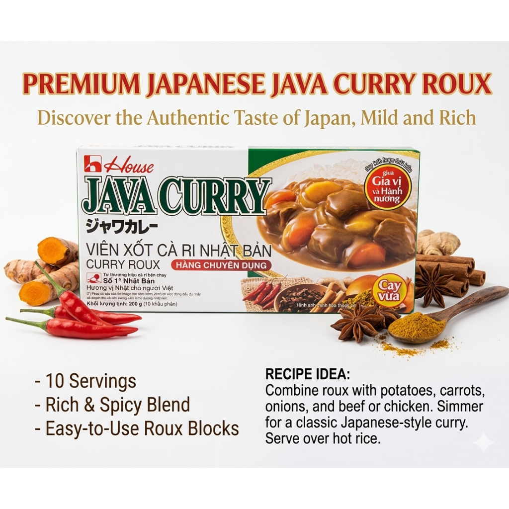Java Curry 200g từ House Japan Food Corporation | Shopee Việt Nam