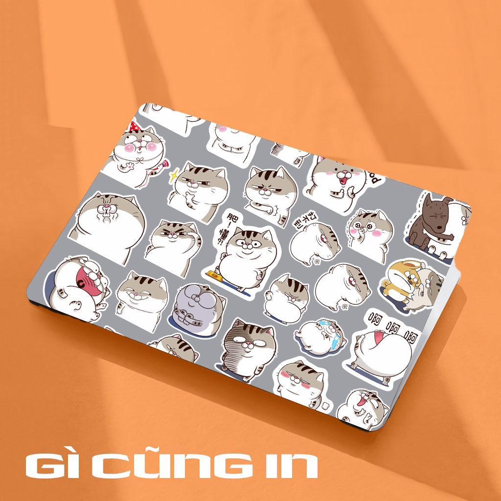 50 Sticker Mèo Ami chống nước sticker dán laptop, điện thoại, đàn guitar, mũ bảo hiểm, vali