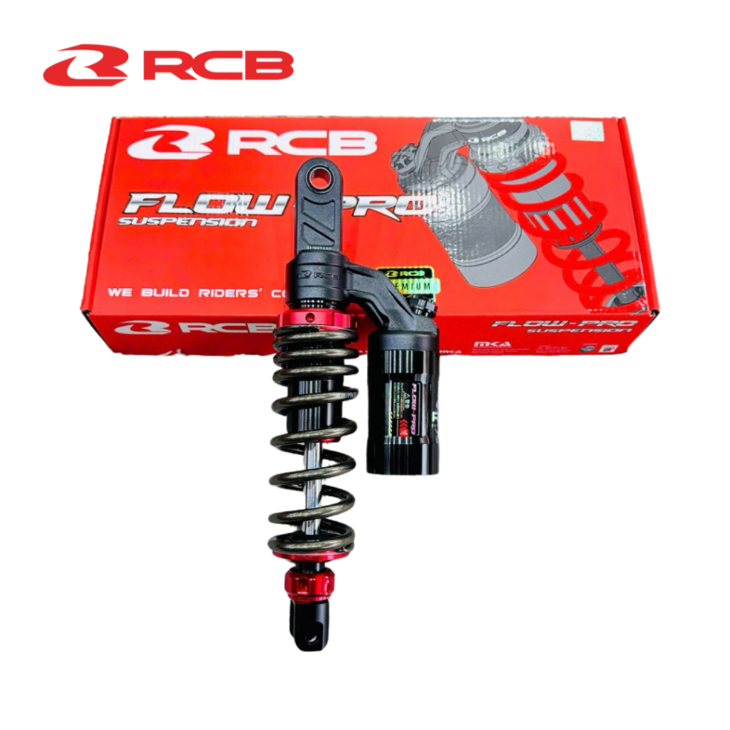 Phuộc Đơn RCB Flow Pro – Phuộc Sau 330mm/340mm Dành Cho Xe Vario/Click/Vision