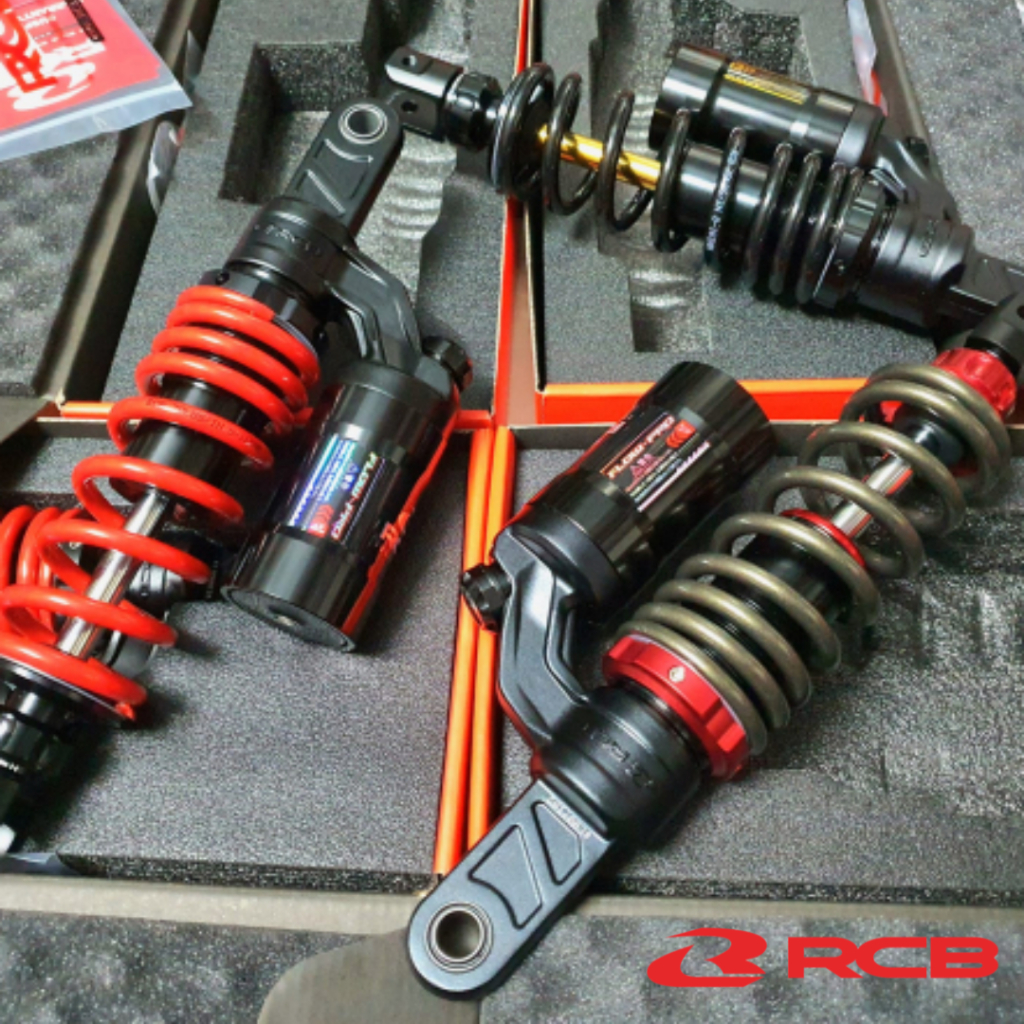 Phuộc Đơn RCB Flow Pro – Phuộc Sau 330mm/340mm Dành Cho Xe Vario/Click/Vision