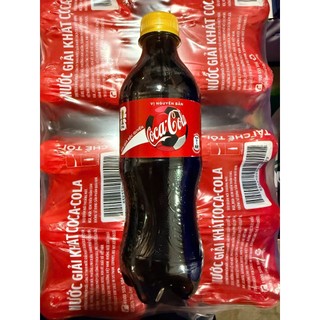 Thùng 24 chai nước ngọt Coca Cola Vị Nguyên Bản 390ml Phiên Bản Đặt Biệt
