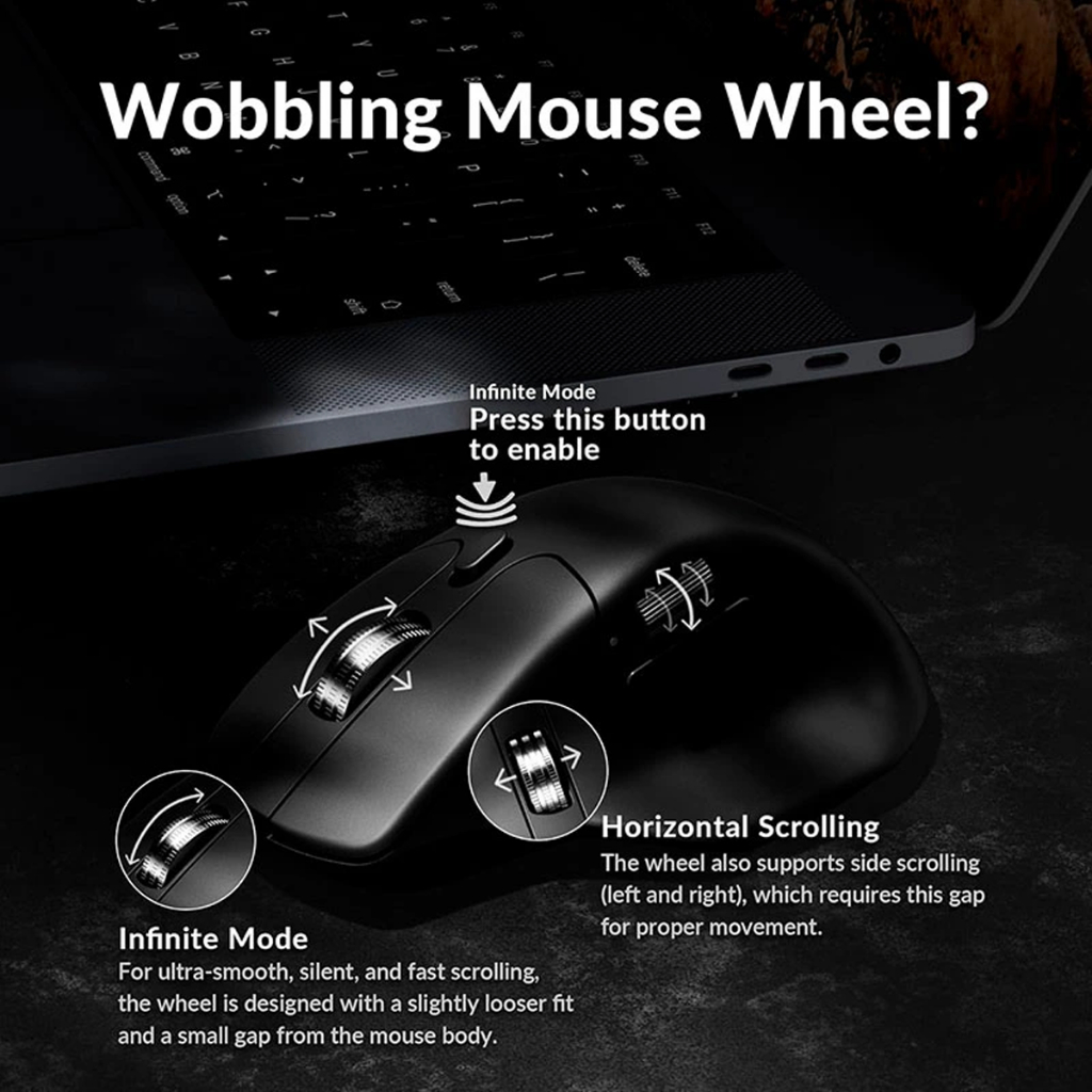Chuột Keychron M6 Wireless All Silent (Pixart 3395) /Silent (PixArt 3311) - Kết nối 3 Mode, Pin 180H, Bảo hành 12 Tháng | BigBuy360 - bigbuy360.vn