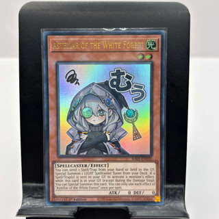 [ Bài Yugioh Chính Hãng ] Astellar of the White Forest (Stamp Edition) - RA05-EN100 - Ultra Rare