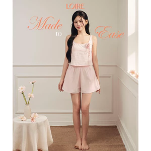 Bộ Mặc Nhà Dalia Loire FDMN260358 Dáng Hai Dây Chất Thô Hàn Quốc