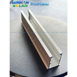 Ảnh 5 – Mini Rail U40 Chiều Dài 20CM Dùng Lắp Đặt Tấm Pin Năng Lượng Mặt Trời