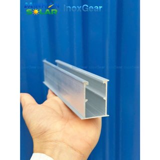 Ảnh 2 – Mini Rail U40 Chiều Dài 20CM Dùng Lắp Đặt Tấm Pin Năng Lượng Mặt Trời