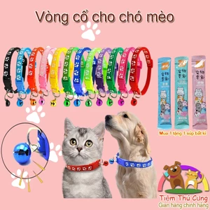 Vòng cổ hình chân thú cưng cute cho chó mèo