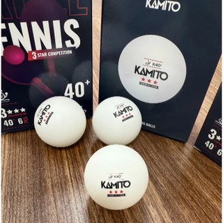 Quả Bóng Bàn Kamito 40+ 3 sao Chính Hãng
