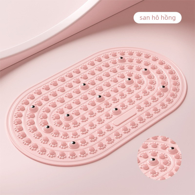 Thảm Massage Chân, Chất Liệu Silicon Đàn Hồi Cao Điều Hoà Lưu Thông Khí Huyết, Tại Nhà Chống Trượt Dễ Vệ Sinh