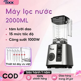TIXX Máy Xay Sinh Tố Đa Năng Xay Đá Viên 1000W điều chỉnh nhiều cấp độ Máy Xay Đa Năng