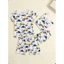 Bộ Cộc Cotton Bé Trai In Hình Ô Tô - Chất Mềm, Mát, Bé Thoải Mái Vận Động Cả Ngày