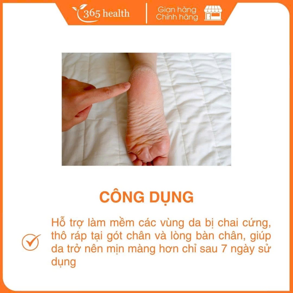 Babaria - For Hard Skin Foot cream Kem giảm nứt gót chân 50ml