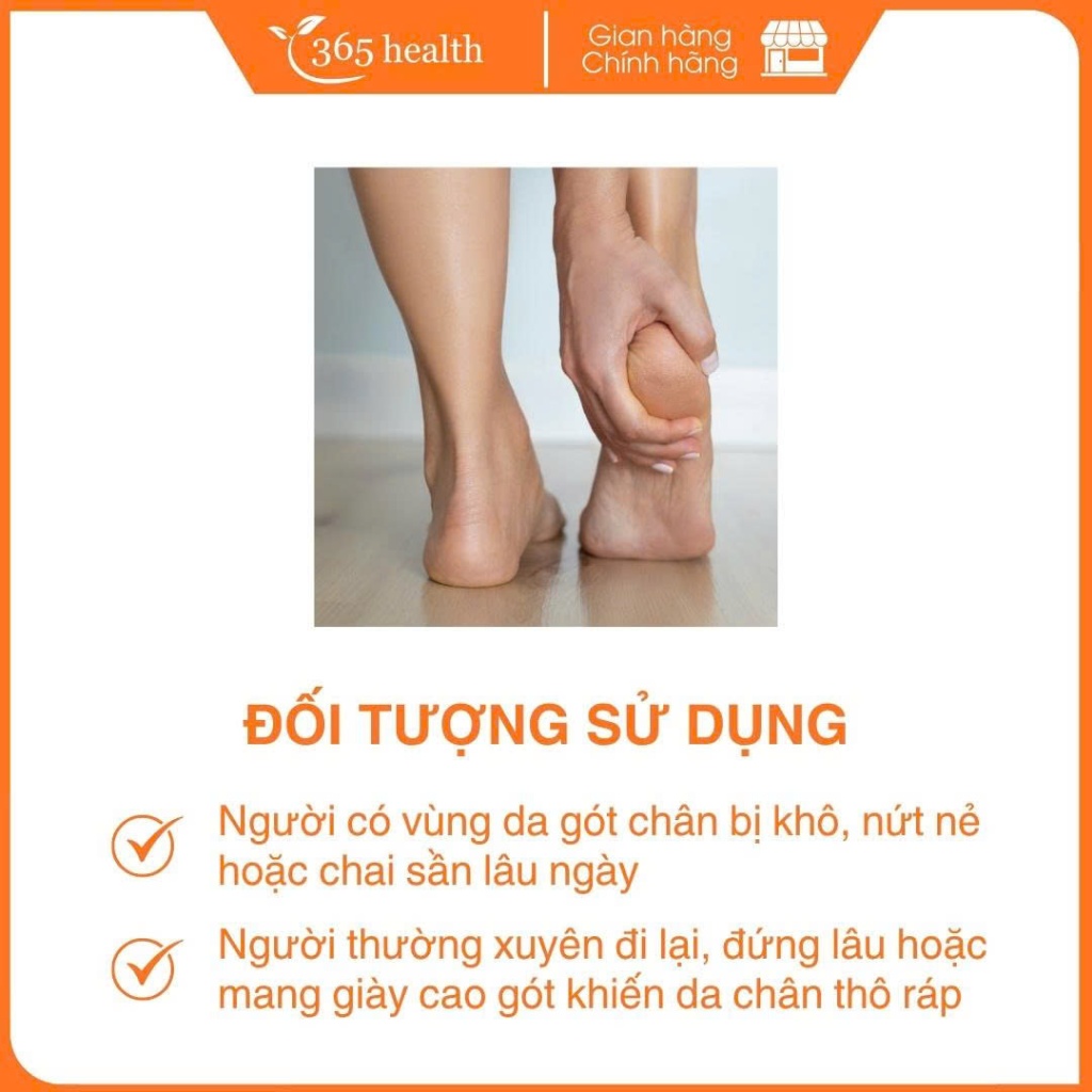 Babaria - For Hard Skin Foot cream Kem giảm nứt gót chân 50ml
