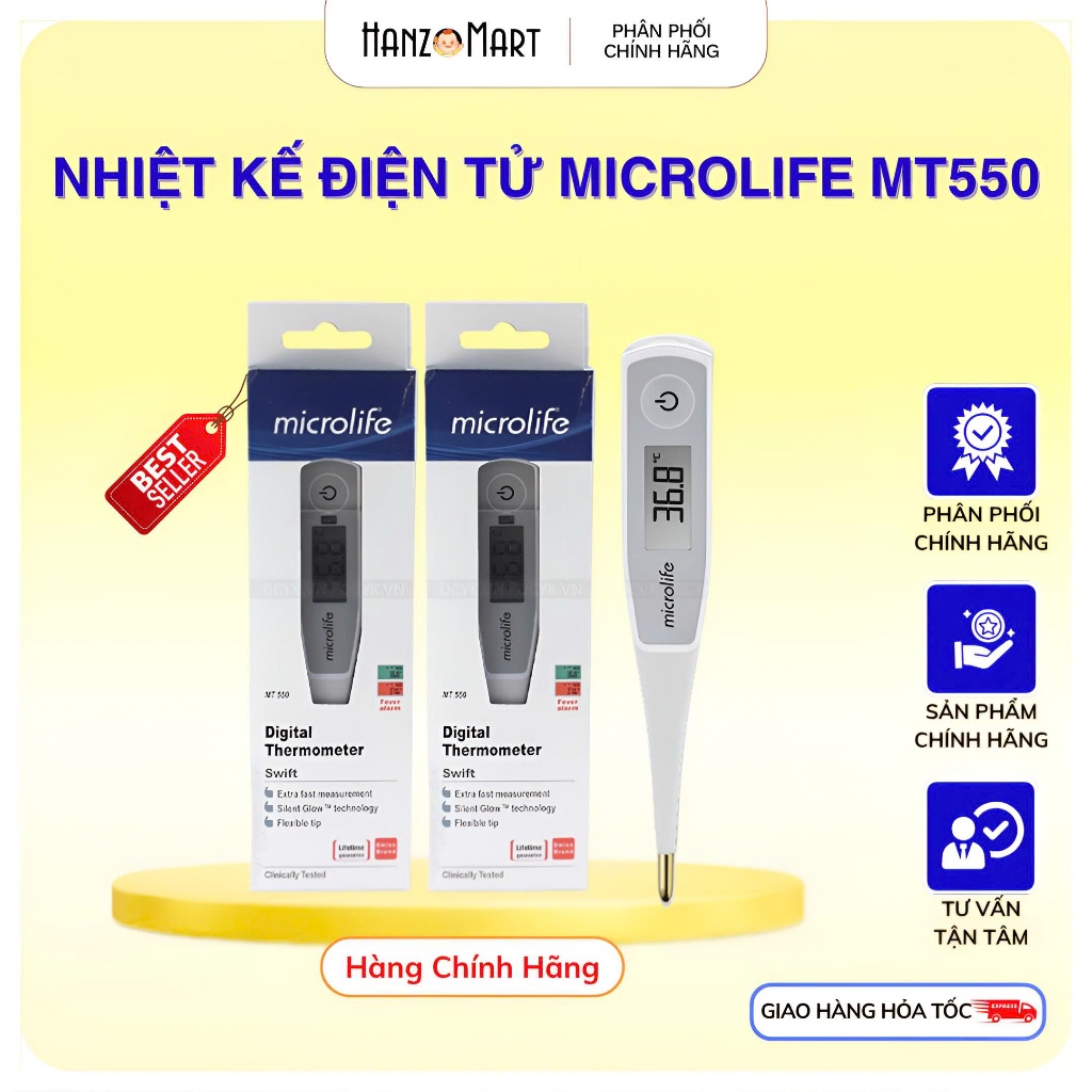 Nhiệt kế điện tử Microlife MT550 - hanzo2009