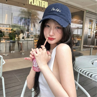 Mũ Lưỡi Trai Nam Nữ Phối Màu Hàn Quốc Hazin Thêu Chữ Cao Cấp Form Đẹp Unisex