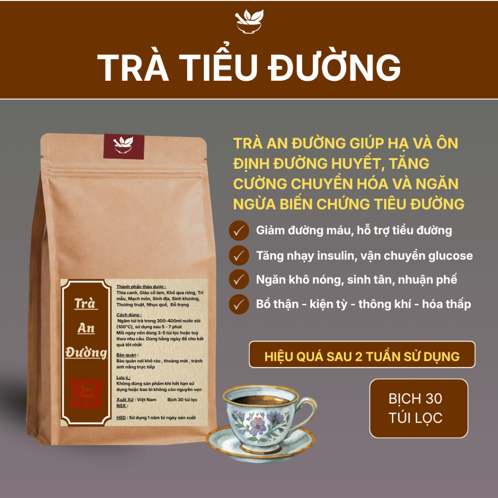 Trà Thảo Mộc An Đường Giúp Cân Bằng Cơ Thể Tự Nhiên, Thanh Lọc Nhẹ Nhàng, Duy Trì Trạng Thái Ổn Định, Dễ Uống Hàng Ngày