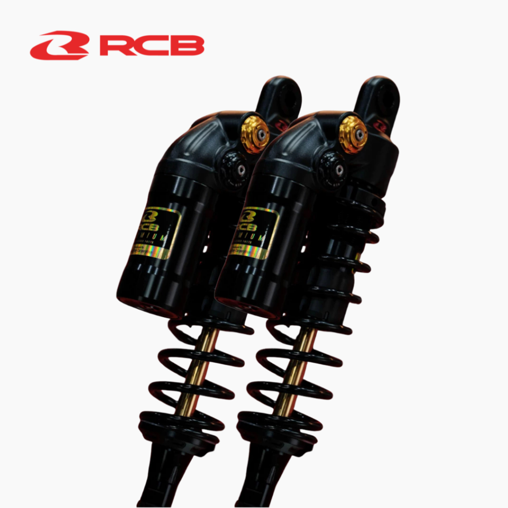 Phuộc Đôi RCB VR ( Đen Ty Vàng ) Dành Cho Xe Honda Wave/Honda Sirius/Jupiter