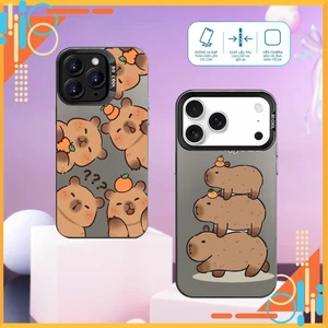 Ốp Lưng iPhone IMD capy bara cuteee , Chống Sốc, Bảo Vệ Camera dành cho iP 7/8/X/XSMAX/11/12/13/14/15/16/17/Pro/Max