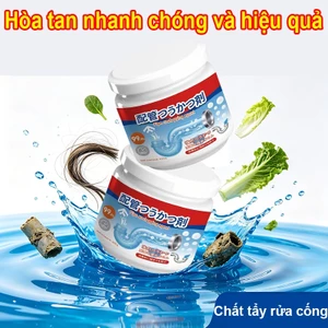 【COD】Nước tẩy cống, chất hòa tan mạnh mẽ dùng để loại bỏ dầu mỡ và tắc nghẽn trong cống nhà bếp, cống sàn và bồn cầu.