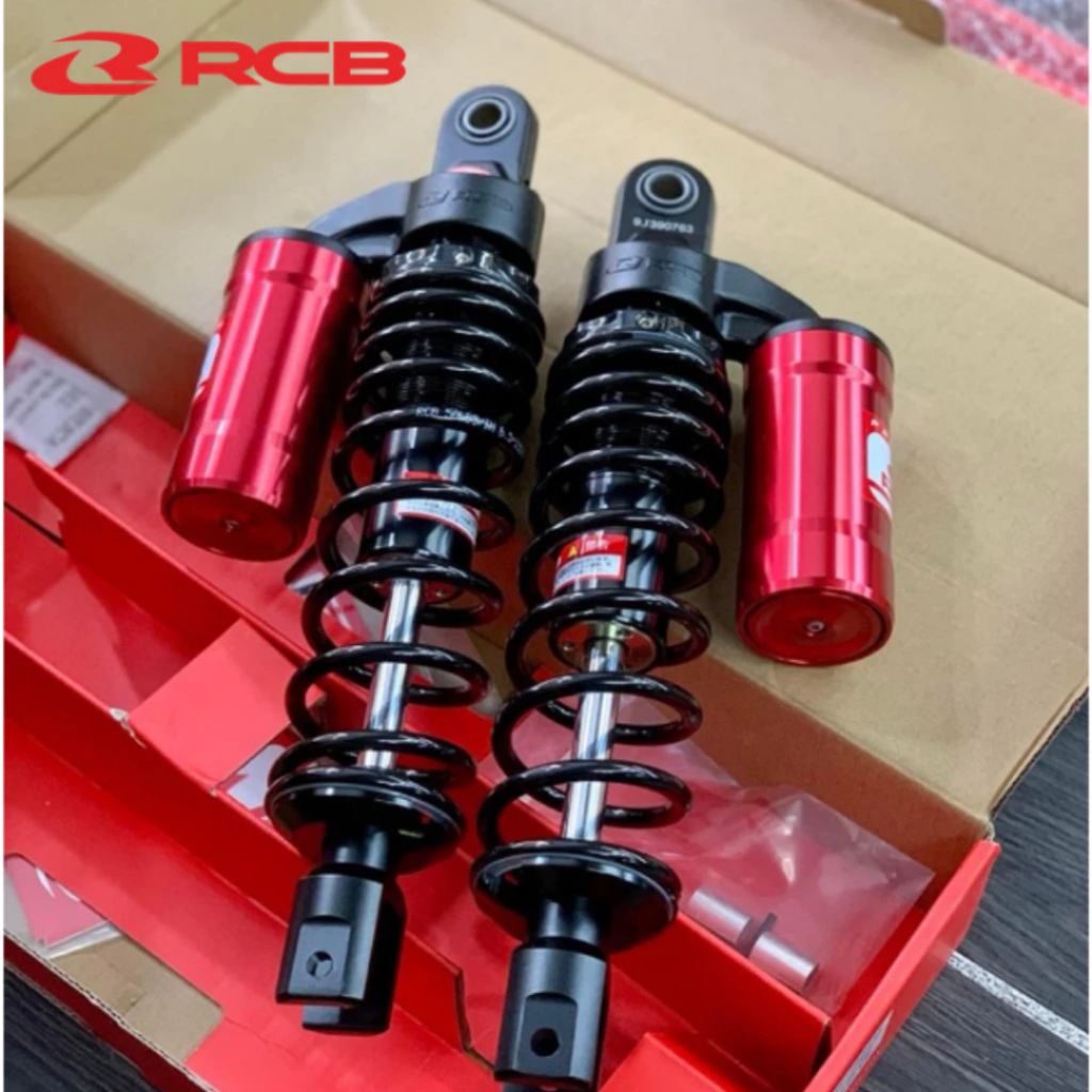 Phuộc Đôi RCB MB-2 (Đen Ty Vàng/Đỏ/Vàng/Đen) - Sirius, Airblade, Wave, Dream, Future, SH150i