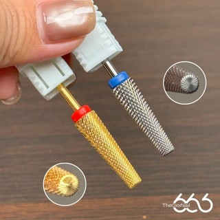 Đầu Mài Carbide Titan Dài 2,5Cm Mài Phá Siêu Tốc Cao Cấp | Đầu Mài Gel, Bột, Móng Giả Siêu Bền | Chuẩn Mỹ Thegioinail666