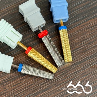 Đầu Mài Carbide Titan Dài 2,5Cm Mài Phá Siêu Tốc Cao Cấp | Đầu Mài Gel, Bột, Móng Giả Siêu Bền | Chuẩn Mỹ Thegioinail666