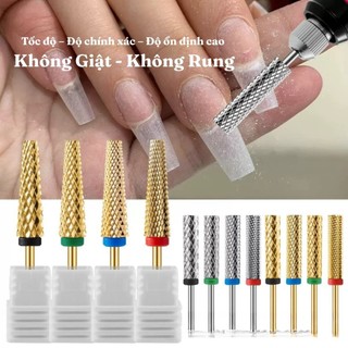 Đầu Mài Carbide Titan Dài 2,5Cm Mài Phá Siêu Tốc Cao Cấp | Đầu Mài Gel, Bột, Móng Giả Siêu Bền | Chuẩn Mỹ Thegioinail666