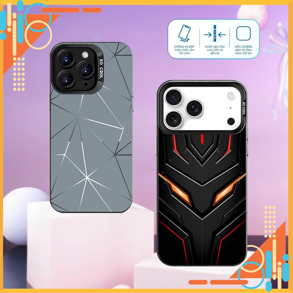 Ốp Lưng iPhone IMD VIP GALAXY , Chống Sốc, Bảo Vệ Camera dành cho iP 7/8/X/XSMAX/11/12/13/14/15/16/17/Pro/Max