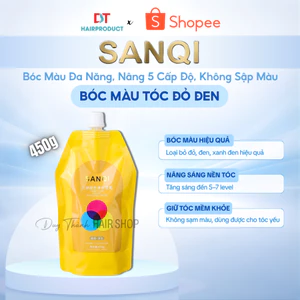 Kem Bóc Màu Tóc Thế Hệ Mới 450g – Bóc Đa Dạng Màu, Nâng Sáng Tóc Tối Đa 5 Cấp Độ, Không Sập Màu.