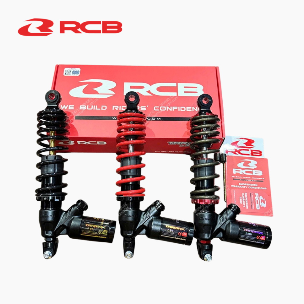 Phuộc Đơn RCB Tarmax – Bình Dầu – 330mm/340mm – Dành Cho Vision, Vario 125/150/160, Click 125/150