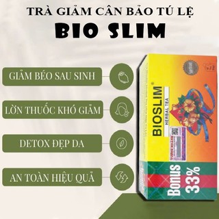 Giảm Cân Bioslim Giúp Tan Mỡ Nhanh Chóng Hiệu Quả An Toàn Chính Hãng Thanh Lọc Cơ Thể 40 Gói