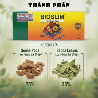 Giảm Cân Bioslim Giúp Tan Mỡ Nhanh Chóng Hiệu Quả An Toàn Chính Hãng Thanh Lọc Cơ Thể 40 Gói