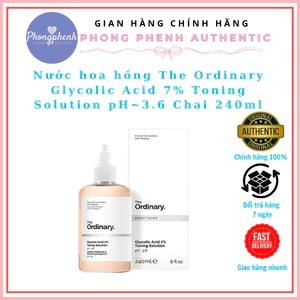 NƯỚC HOA HỒNG THE ORDINARY GLYCOLIC ACID 7% 240ML