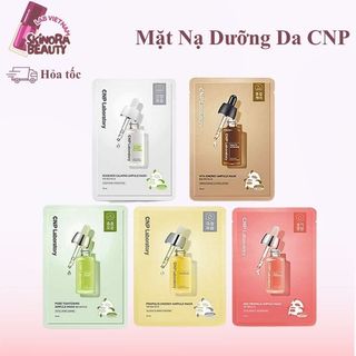 Combo 10 Mặt Nạ CNP Laboratory Ampule Mask Mặt Nạ Dưỡng Da CNP Làm Trắng Cấp Ẩm CNP Mask - Skinora Beauty