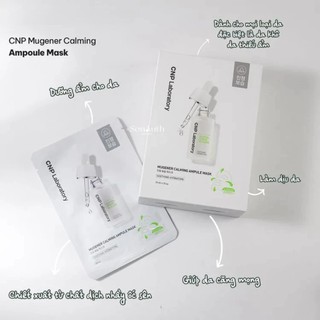 Combo 10 Mặt Nạ CNP Laboratory Ampule Mask Mặt Nạ Dưỡng Da CNP Làm Trắng Cấp Ẩm CNP Mask - Skinora Beauty