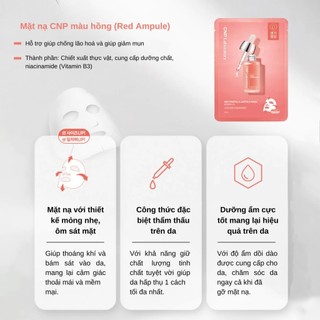 Combo 10 Mặt Nạ CNP Laboratory Ampule Mask Mặt Nạ Dưỡng Da CNP Làm Trắng Cấp Ẩm CNP Mask - Skinora Beauty