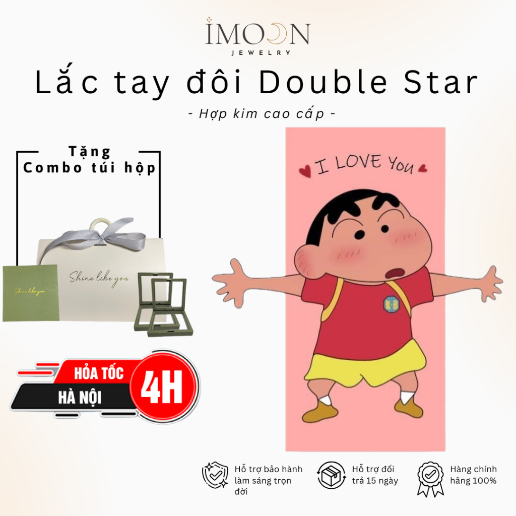 Thiệp giấy chúc mừng ghi thông điệp, thiệp hình Shin làm quà tặng ghi lời chúc