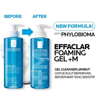 Sữa Rửa Mặt 400ml/Effaclar Purifying Foaming Gel Cho Da Dầu/Giảm Nhờn/Ngừa Mụn 200ml