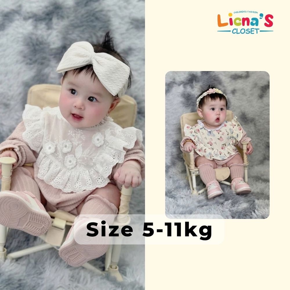 Bodysuit Thu Đông Cho Bé Yêu Vải Len Tăm Mix Xô Muslin Cao Cấp Đi Chơi Đi Học Nhà Liena'S ClosetBD06