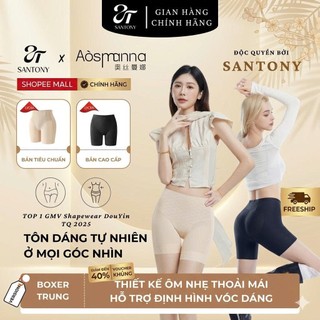 Quần Định Hình Nâng Mông Santony 336 - Gen Đùi Tự Nhiên, Êm Ái Mặc Hàng Ngày Aosimanna