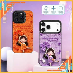 Ốp Lưng iPhone IMD cô gái may mắn, Chống Bẩn, Bảo Vệ Camera dành cho iP 7/8/X/XSMAX/11/12/13/14/15/16/17/Pro/Max