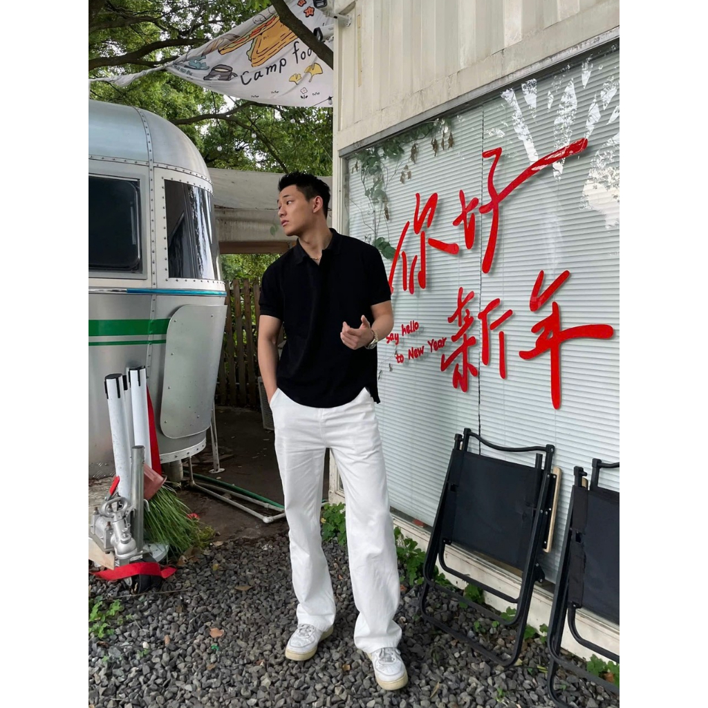 Áo Polo Cá Sấu 𝐂𝐎𝐎𝐋𝐂𝐑𝐄𝐖 Vải Cotton Cá Sấu 2 Chiều Unisex Menswear Phong Cách Hàn Quốc Năng Động APN038 | BigBuy360 - bigbuy360.vn