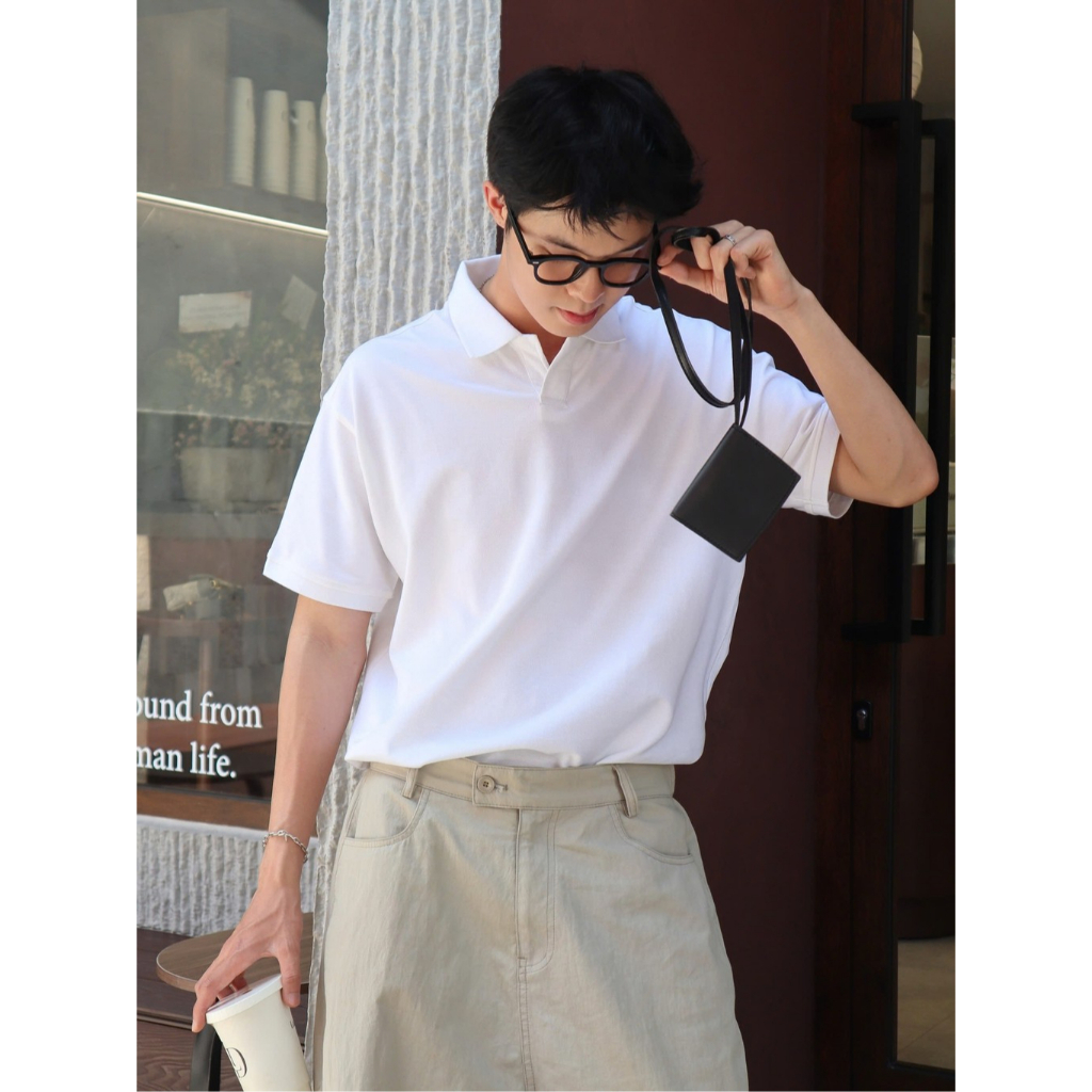 Áo Polo Cá Sấu 𝐂𝐎𝐎𝐋𝐂𝐑𝐄𝐖 Vải Cotton Cá Sấu 2 Chiều Unisex Menswear Phong Cách Hàn Quốc Năng Động APN038 | BigBuy360 - bigbuy360.vn