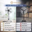 Quạt cây công nghiệp HAVEN HVS 600 gió mạnh lõi đồng 130W chạy êm bền bỉ 5 cánh ABS cho không gian rộng. Bảo hành 2 năm